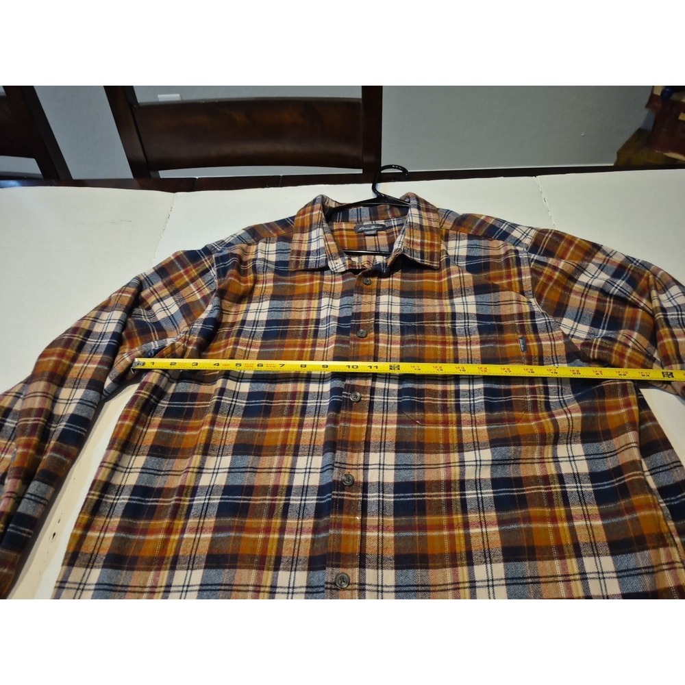 Eddie Bauer Mens Shirt Size XXL Flannel Plaid Long Sleeve - Picture 5 of 6